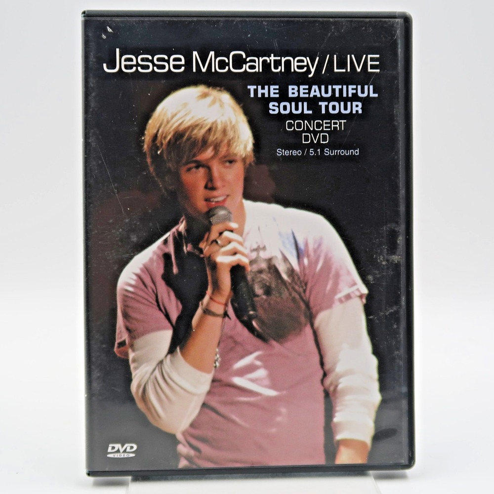 Jesse McCartney The Beautiful Soul Tour Live Concert DVD 2005 NTSC Region 1